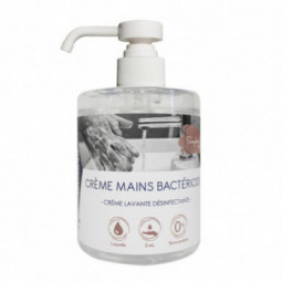 Crème mains bactéricide est une crème bactéricide neutre développée pour le lavage et la désinfection des mains.