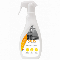Rénovant inox ORLAV liquide est un produit d’hygiène développé pour nettoyer