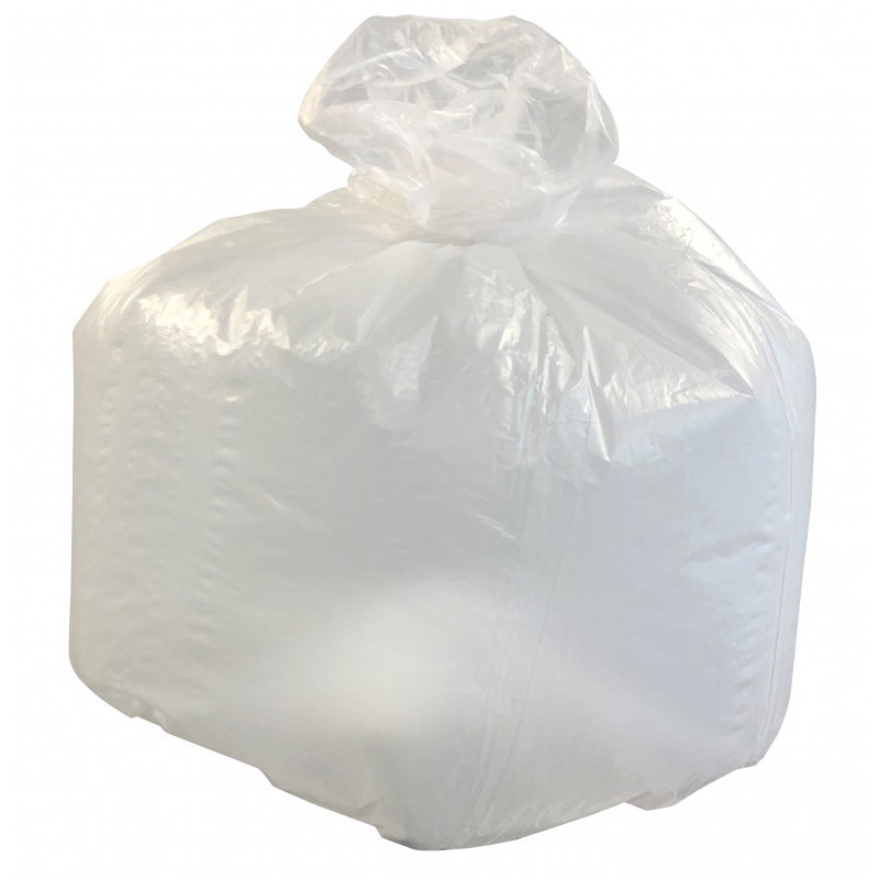 Sacs poubelles blancs - haute densité - 20 litres 35M - 1000 par