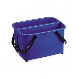 Seau pour le vitres bi bacs 2 x 10 litres bleu FILMOP