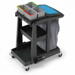 Chariot menage recycle ECO-MATIC 1 NUMATIC + top kit SRK21 inclus