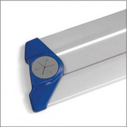 Support en aluminium 40 cm avec profilage pour réglettes système velcro Filmop