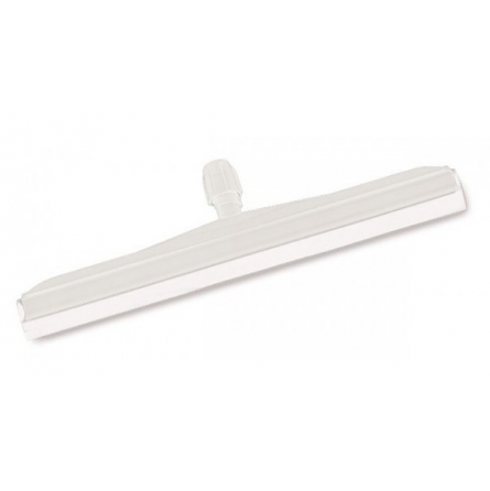 Raclette sols 55cm alimentaire HACCP support en polypropylène, lame blanche. S’adapte sur manche réf. BMA007