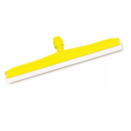 Raclette sols 55cm alimentaire HACCP support en polypropylène, lame blanche. S’adapte sur manche réf. BMA007