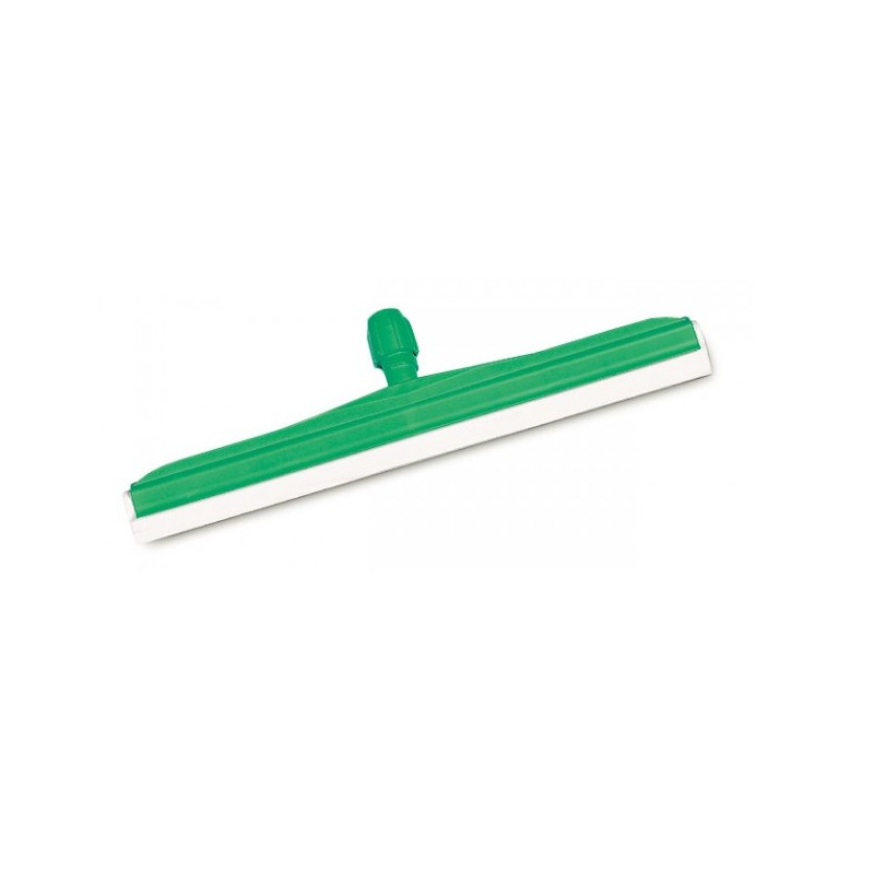 Raclette sols 55cm alimentaire HACCP support en polypropylène, lame blanche. S’adapte sur manche réf. BMA007