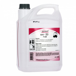 SENET 2D Fruité 5L convient particulièrement au nettoyage des sols, carrelages et surfaces dures lavables.