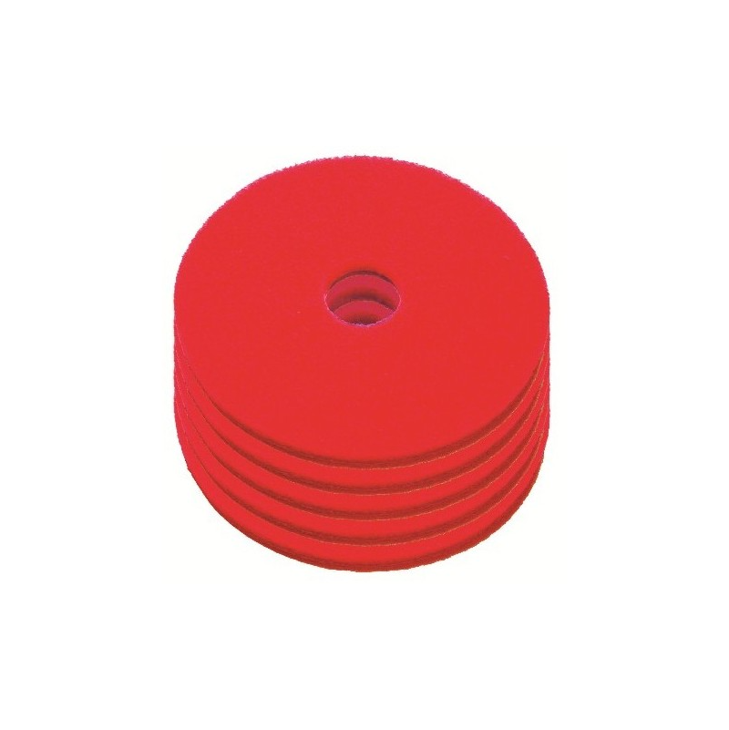 Carton de 5 disques récurage rouge diamètre 604mm - NUMATIC