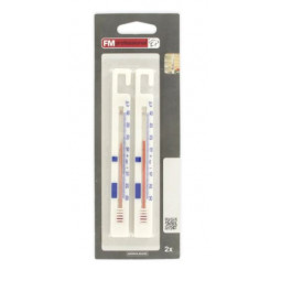 Lot de 2 thermomètres réfrigérateur FM Professional