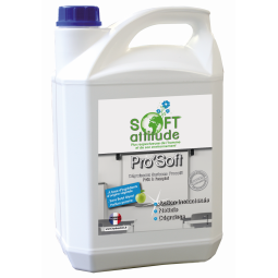 Pro'Soft 5L Dégraissant surfaces proactif - Prêt à l’emploi - Parfum pomme