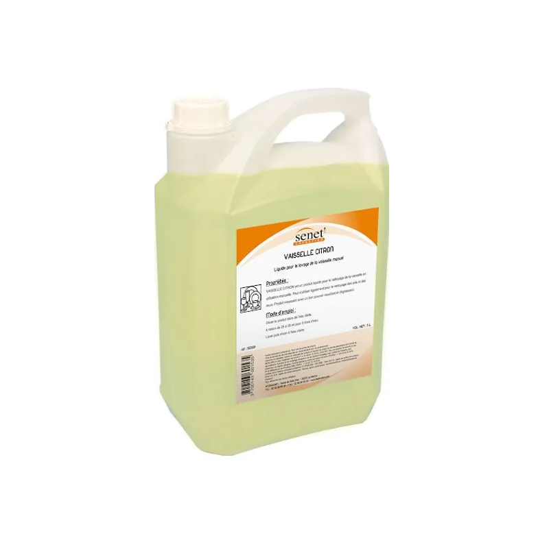 Vaisselle plonge citron 5L liquide est un produit d'hygiène pour le nett.  de la vaisselle en utilisation manuelle