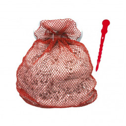 Filet lavage rouge 90 L FEROUFAC 100% polyester chariot ramassage linge FILMOP