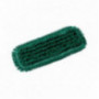 Frange speedy 40 cm microfibre vert fils bouclés à languettes pour support pliant FILMOP