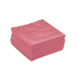 Chiffon microfibre rouge MULTI-T LIGHT lavette multi usage 38 x 38 cm lot de 20 FILMOP