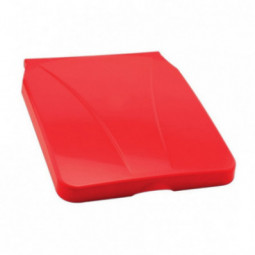 Couvercle support sac rouge pour chariots ramassage linge FILMOP