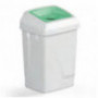 Poubelle container 50 L ATLAS FIT couvercle rond vert collecte verre plastique metal FILMOP