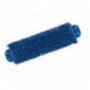 Frange à languettes microfibre bleu 40 cm speedy fils bouclés dos polyester FILMOP