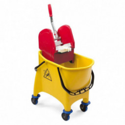 Seau de lavage monobac OSCAR 30 Litres avec presse a machoires FILMOP