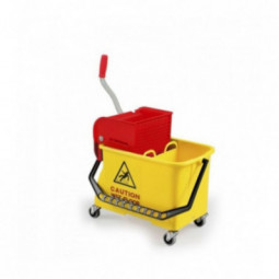 Seau de lavage bi-bacs SPIDER avec presse a plat 2 x 8 L FILMOP