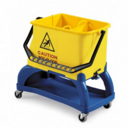 Seau de lavage bi-bacs SPIDER MAX 2 x 8 L sans presse FILMOP