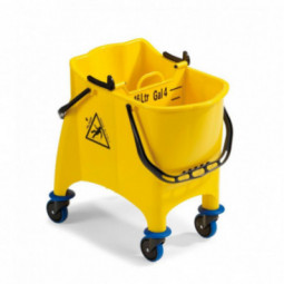 Seau de lavage bibac MAXI JOLLY 2 x 15 Litres sans presse FILMOP