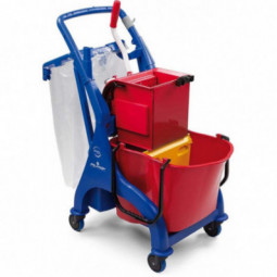 Chariot lavage compact VEGA 304 avec presse a plat sans fond FILMOP