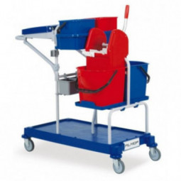 Chariot MORGAN ERGONOMIQUE 116 avec réhausse presse a machoires roues 100mm FILMOP