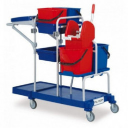 Chariot MORGAN ERGONOMIQUE 266 avec réhausse presse a machoires roues 125mm FILMOP