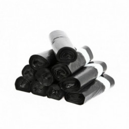 Sacs poubelles noirs 30L - Colis de 500 - 11 microns PEBD