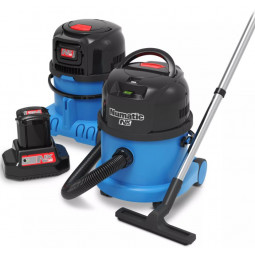 Aspirateur eau et poussière WBV370 NX NUMATIC à batterie lithium 9L 15L avec une batterie et un chargeur