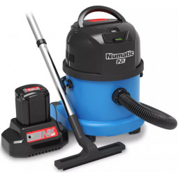 Aspirateur eau et poussière WBV370 NX NUMATIC à batterie lithium 9L 15L avec une batterie et un chargeur