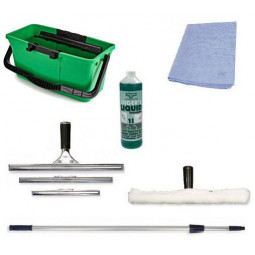 Kit nettoyage des vitres professionnel - 10 éléments