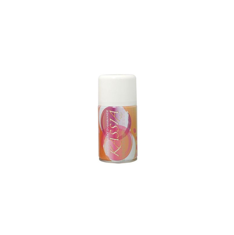 Recharge aérosol parfum KASIA 250ml pour diffuseur, chaque cartouche fournit jusqu’à 3000 sprays