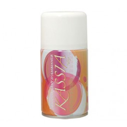 Recharge aérosol parfum KASIA 250ml pour diffuseur, chaque cartouche fournit jusqu’à 3000 sprays