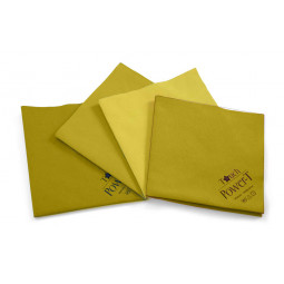 Power-T Lavette lavante Jaune -Séchante multiusage ultra-microfibre non tissé