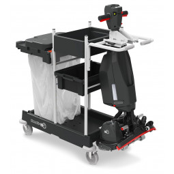 Chariot de ménage nettoyage NUMATIC SM1705 avec support autolaveuse 244NX