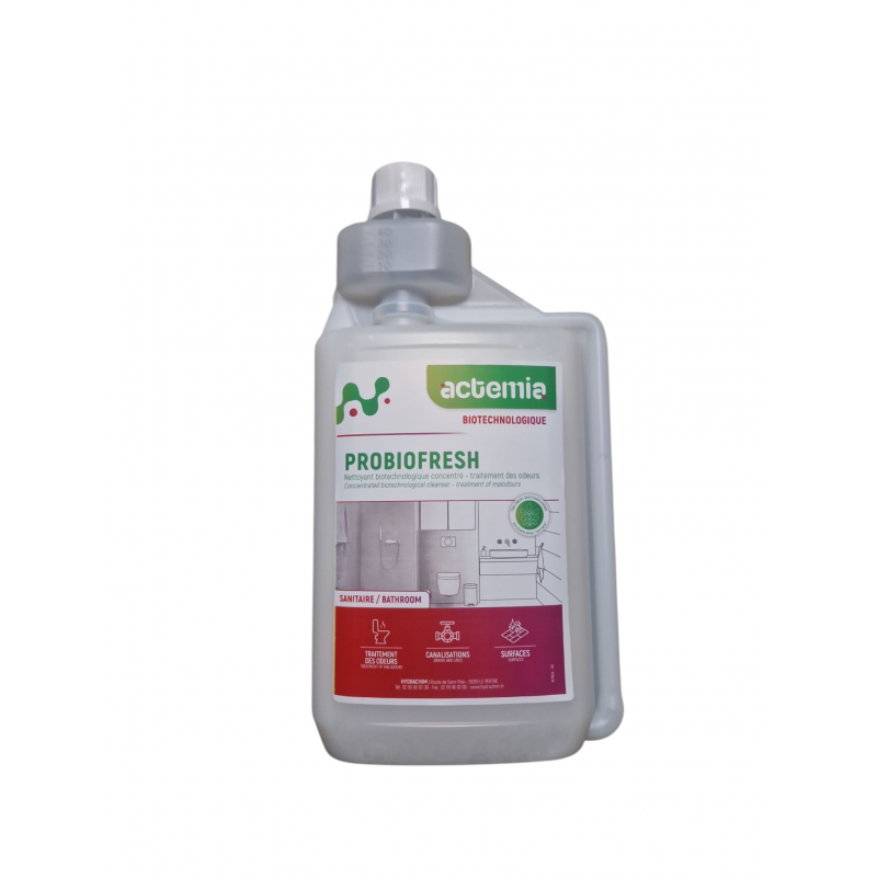 Probiofresh,  produit développé pour la dégradation des matières organiques et la suppression des odeurs
