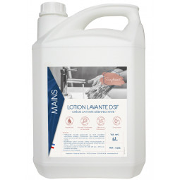 Lotion lavante DSF bactéricide et levuricide. Sans parfum.