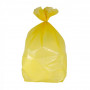 Sacs Poubelle 110L Basse Densité 60 Microns – Jaune Transparent avec Lien à Nouer | Résistants et Pratiques