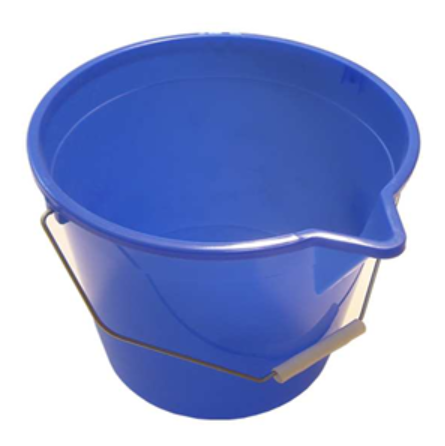 Seau plastique rond 10L avec anse