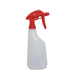 Vaporisateur complet flacon 600ml tete de pistolet rouge