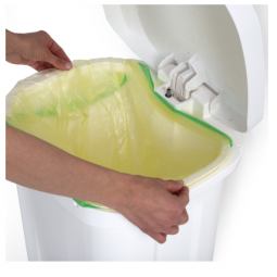 ATLAXPRESS – poubelle avec couvercle et pédale 50L FILMOP