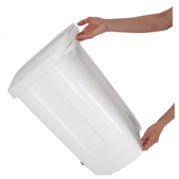 ATLAXPRESS – poubelle avec couvercle et pédale 50L FILMOP