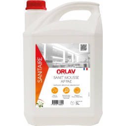 Sanit’Mousse AP PAE – nettoyant désinfectant sanitaire prêt à l’emploi