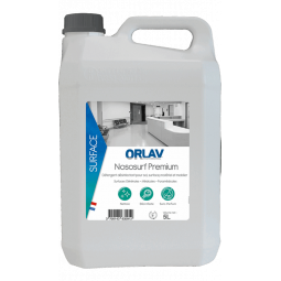 Nososurf Premium 5L – Détergent Désinfectant Sans Parfum (Bactéricide, Virucide, Fongicide) – Hydrachim / Orlav