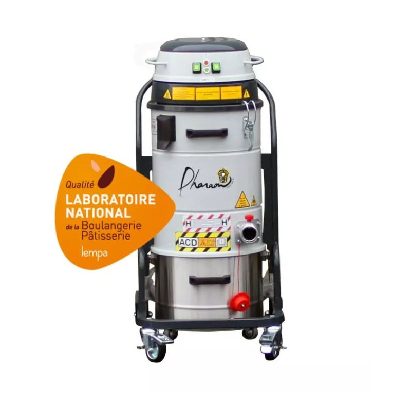 Aspirateur Industriel Boulangerie MTL202ACD EPI Pharaon Filtration Nomex