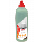 Gel WC de couleur verte pour le nettoyage et le détartrage des cuvettes de WC.