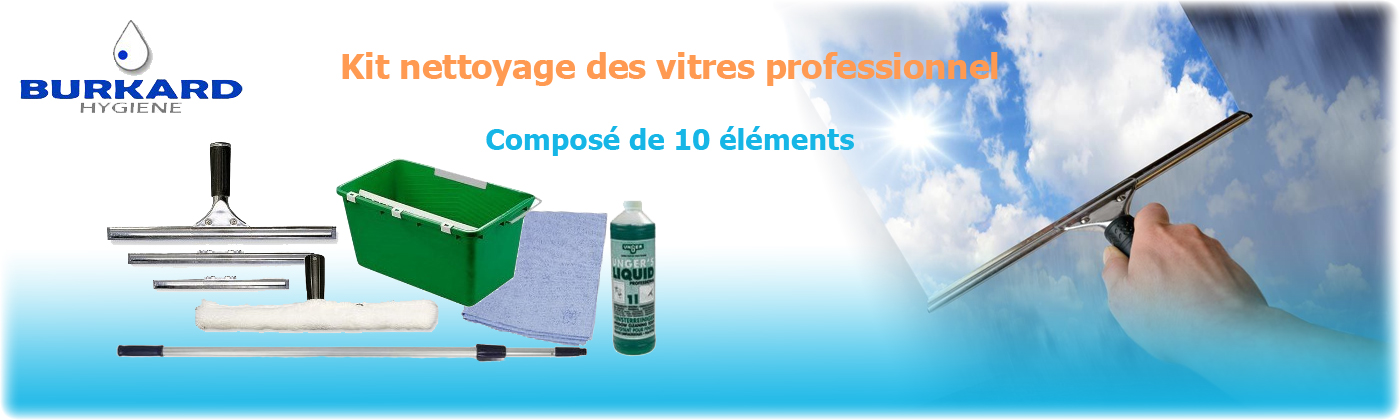 Kit nettoyage des vitres professionnel 
